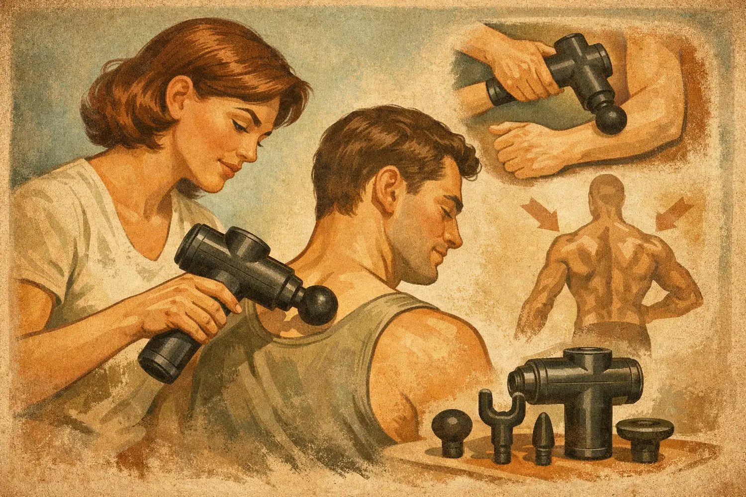How to Use a Massage Gun the Right Way