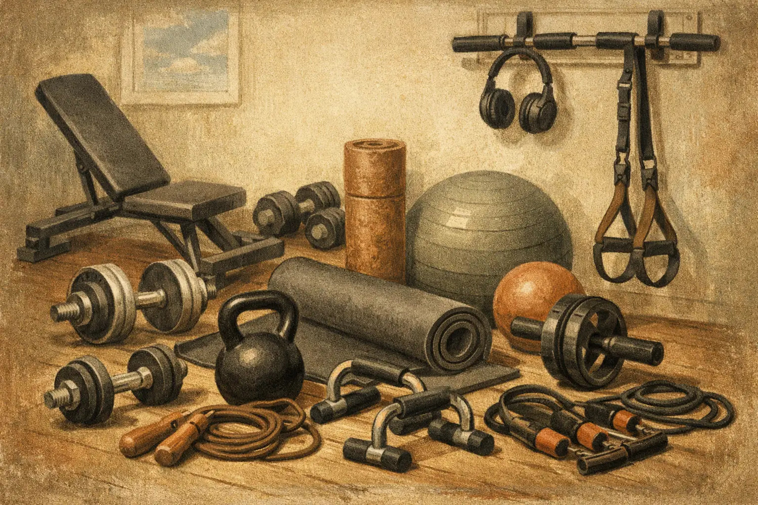 10 Best Compact Home Gym Accessories