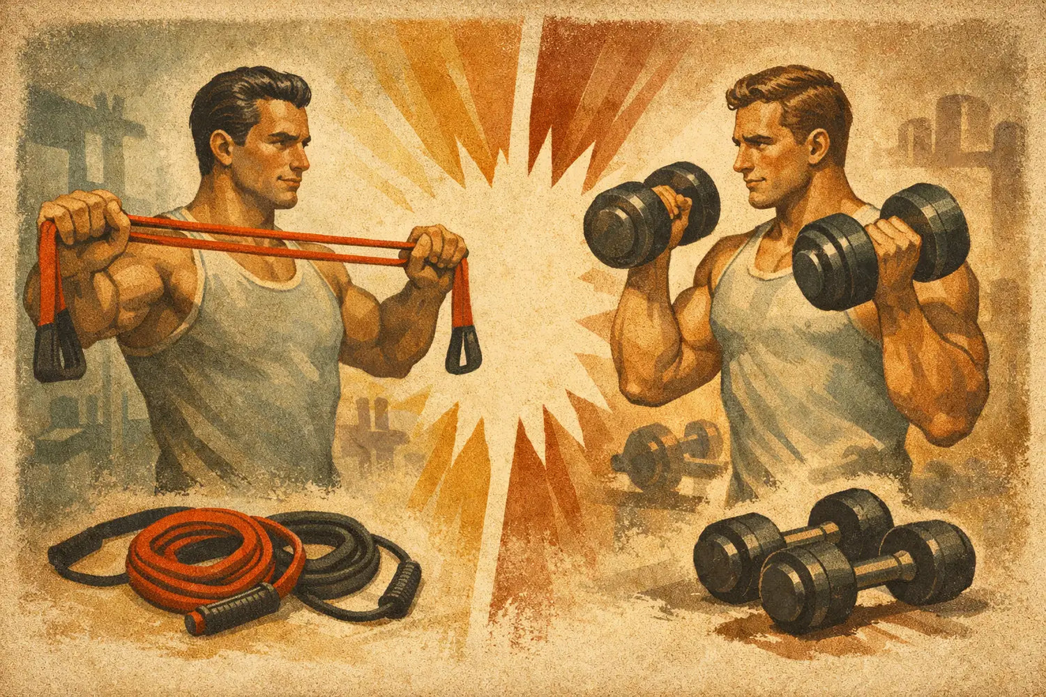 Resistance Bands vs Dumbbells: Which Builds More?