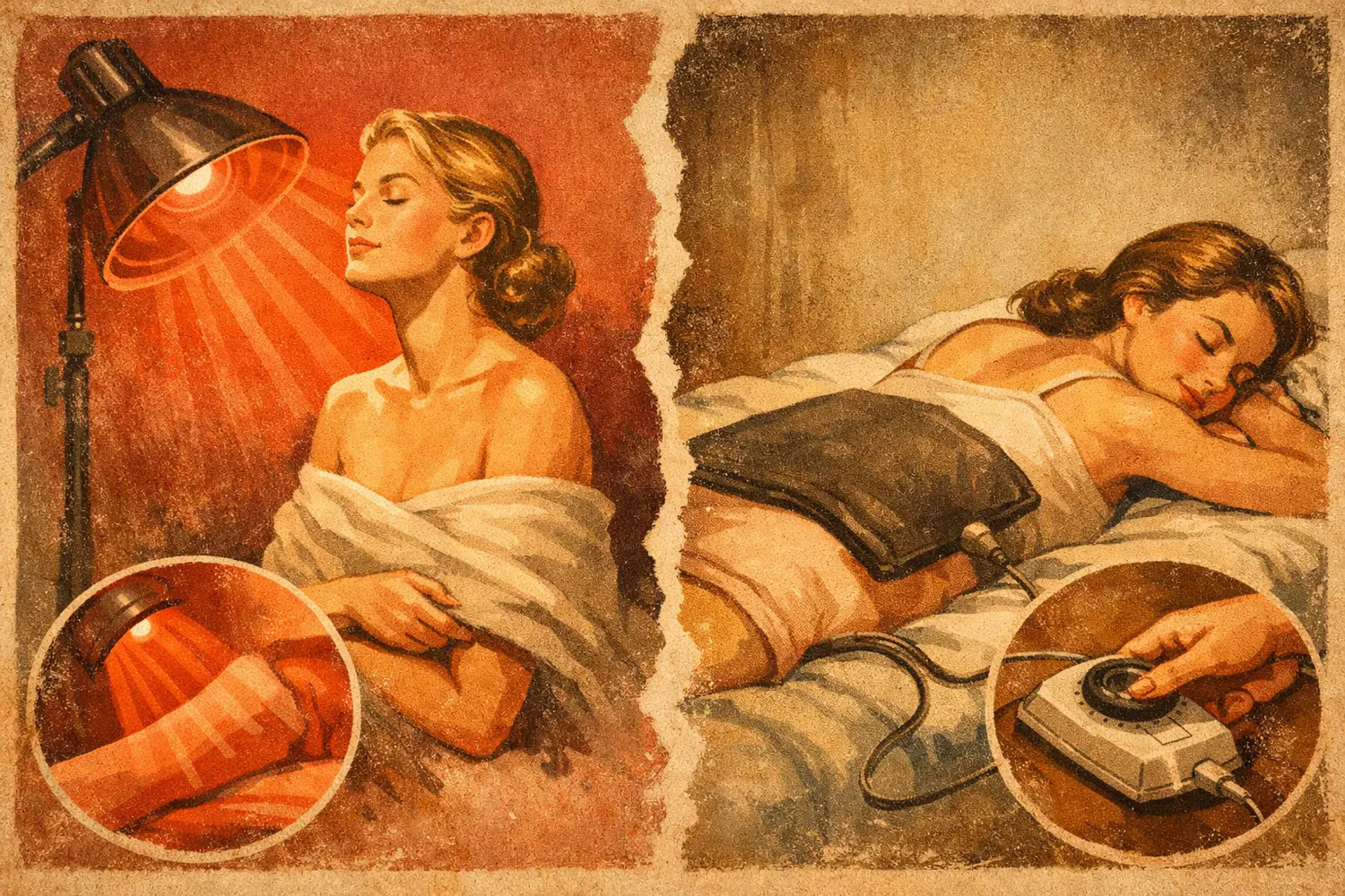 Red Light Therapy vs Heating Pad