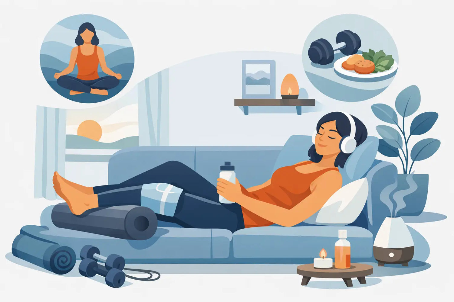 How to Improve Workout Recovery at Home