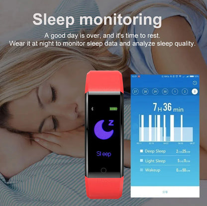 HealthSync Smart Watch: Heart Rate & Oxygen Monitor