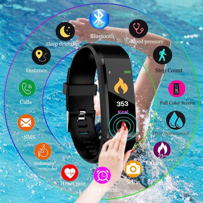 HealthSync Smart Watch: Heart Rate & Oxygen Monitor