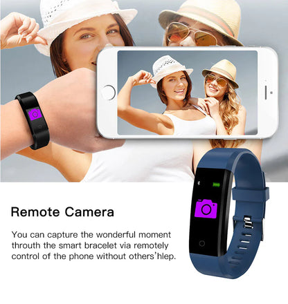 HealthSync Smart Watch: Heart Rate & Oxygen Monitor