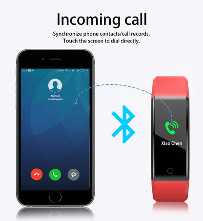 HealthSync Smart Watch: Heart Rate & Oxygen Monitor