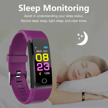HealthSync Smart Watch: Heart Rate & Oxygen Monitor
