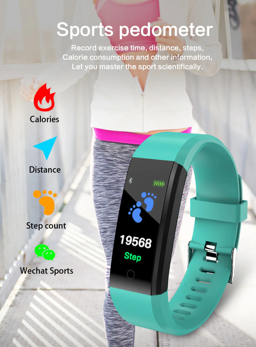 HealthSync Smart Watch: Heart Rate & Oxygen Monitor