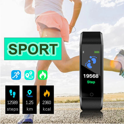 HealthSync Smart Watch: Heart Rate & Oxygen Monitor